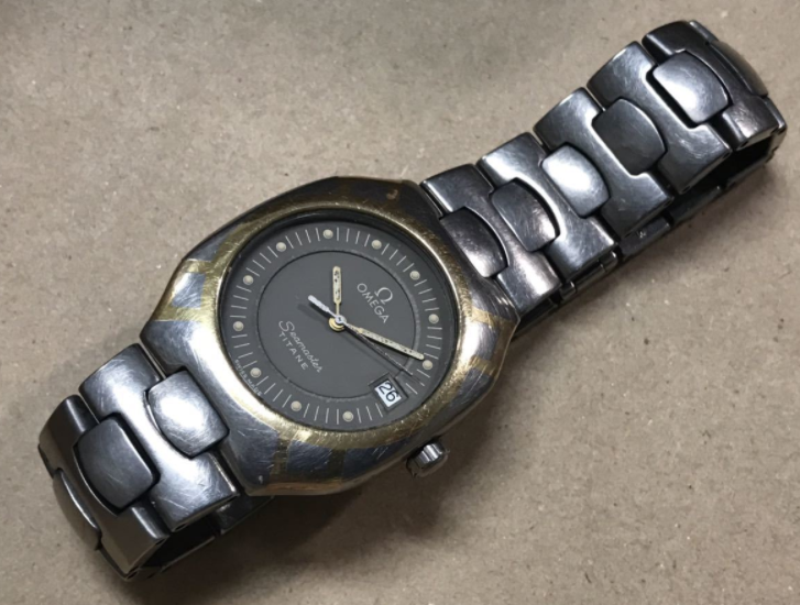 omega seamaster titane quartz 120m